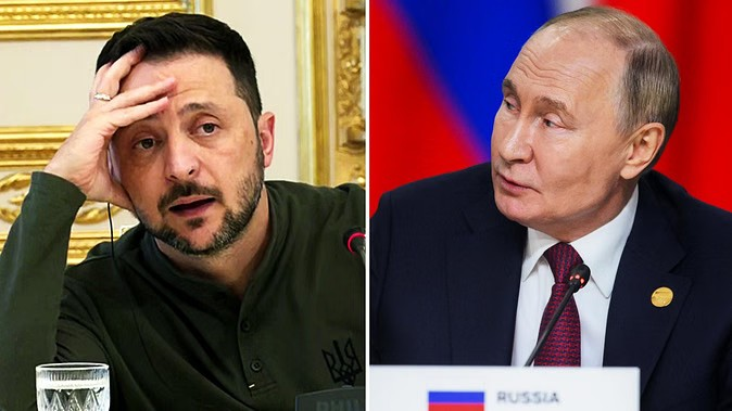 Zelensky rejects Putin proposal
