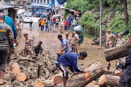 Extreme weather destruction in India