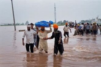 Punjab flood dam threat