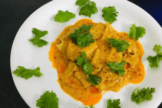 Marwadi Style Papad Ki Sabji Recipe