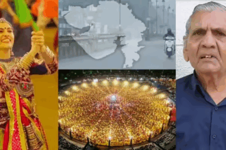 Navratri rain Gujarat 2025