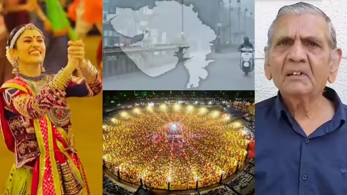 Navratri rain Gujarat 2025