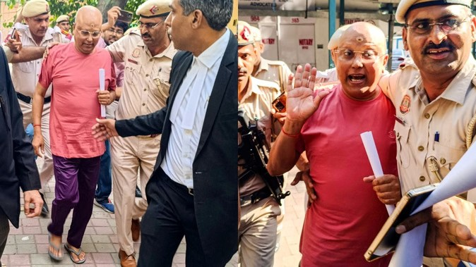 Delhi Ashram scandal: દિલ્હી આશ્રમ કૌભાંડ: સ્વામી ચૈતન્યાનંદને પાંચ દિવસના રિમાન્ડ પર મોકલવામાં આવ્યા, ૧૮ બેંક ખાતાઓમાં આઠ કરોડ રૂપિયા જમા; મોટો ખુલાસો 1 Delhi Ashram scandal
