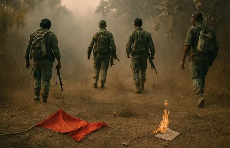 Maoist peace talks India: સુરક્ષા દળોના દબાણ વચ્ચે ચાર દાયકા બાદ માઓવાદી જૂથ શાંતિ વાર્તા માટે આગળ આવ્યું, હજારો કેડરે હથિયાર મૂકી આત્મસમર્પણ કર્યું 1 uf4tg65o