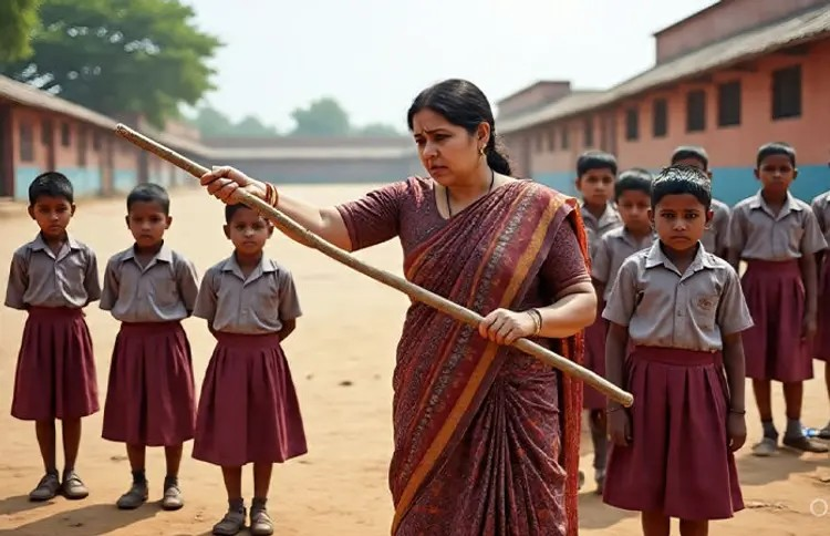 Odisha school corporal punishment: મયુરગંજની સરકારી સ્કૂલમાં મહિલા શિક્ષિકાનો અમાનવીય દંડ, 31 વિદ્યાર્થીઓને લાકડીથી મારતા એકનો હાથ તૂટ્યો અને એક બેભાન 1 ut48aamy