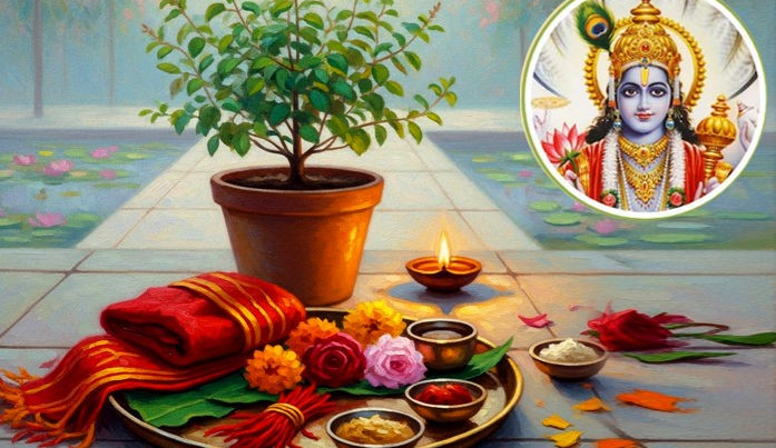 Dev Uthani Ekadashi 2025: દેવઉઠી અગિયારસ 2025: તુલસી માતાને આ શુભ વસ્તુઓ અર્પણ કરવાથી મળે સુખ, સમૃદ્ધિ અને સૌભાગ્ય 1 0fvyty78