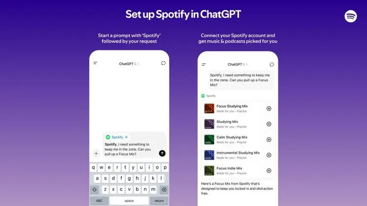 ChatGPT Spotify integration: ચેટજીપીટી હવે સ્પોટિફાયમાં પર્સનલ DJ તરીકે, સોંગ અને પ્લેલિસ્ટ કમાન્ડથી પ્લે કરાવવાની સુવિધા 1 5hduv06b