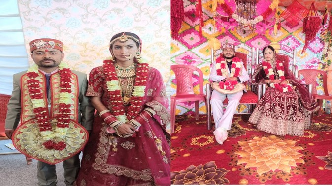 unique wedding of real brothers: સગા ભાઈઓના અનોખા લગ્ન: કોઈ મંત્રો નહીં, કોઈ ફેરા નહીં, બે યુગલોએ બંધારણ પર શપથ લઈને લગ્ન કર્યા. સંપૂર્ણ વાર્તા જાણો 1 iuf12udj