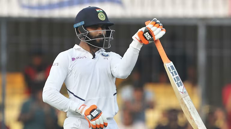 Ravindra Jadeja Record: જાડેજાએ ધોનીનો રેકોર્ડ તોડ્યો, ટેસ્ટમાં સૌથી વધુ છગ્ગા ફટકારનારો બન્યો 1 v2wnqoq7