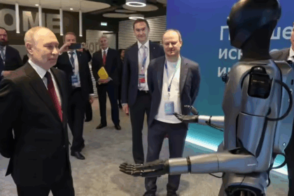 Putin Humanoid Robot Dance