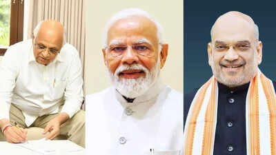Gujarat SIR Revision: ગુજરાતમાં SIR પ્રક્રિયાની તેજ ગતિ: CM ભૂપેન્દ્ર પટેલે સ્વયં ભર્યું ફોર્મ, PM Modi અને Amit Shahના ઘર સુધી પહોંચ્યા BLO 1 gujarat sir news pm modi amit shah