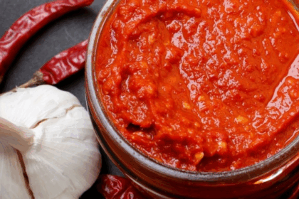 Red Chili Garlic Chutney Recipe