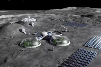 AI Data Centers Moon