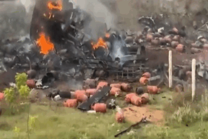 Tamil Nadu Cylinders Truck Blast