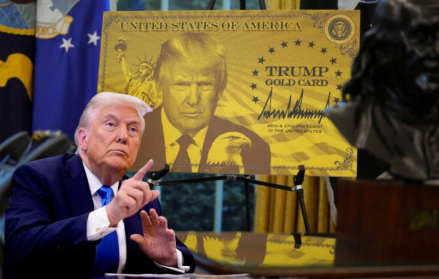Trump Gold Card: ટ્રમ્પનું 'ગોલ્ડ કાર્ડ': અમેરિકામાં ૧૦ લાખ ડૉલરનું રોકાણ કરવા પર સીધી નાગરિકતા, EB-5 વિઝાનો વિકલ્પ 1 Trump Gold Card