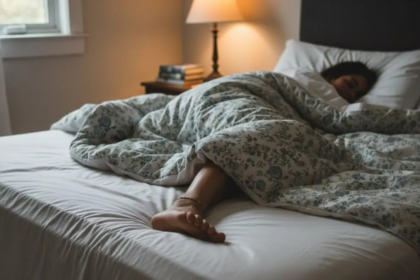 Foot Out Of Blanket