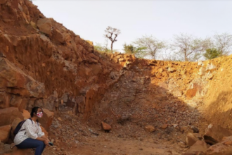 Mining Aravali HIlls Haryana