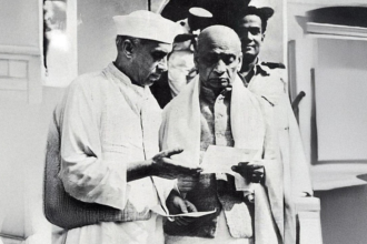 Nehru Sardar Patel PM Election