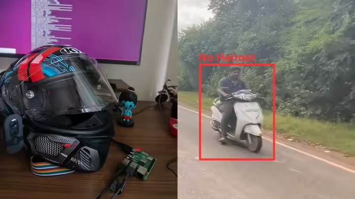 AI Powered Smart Helmet India: બેંગલુરુના એન્જિનિયરનો કમાલ! હેલ્મેટને બનાવ્યું AI ડિટેક્ટિવ, હવે ટ્રાફિક નિયમ તોડનારાઓની ખેર નથી 1 19ws8p6h
