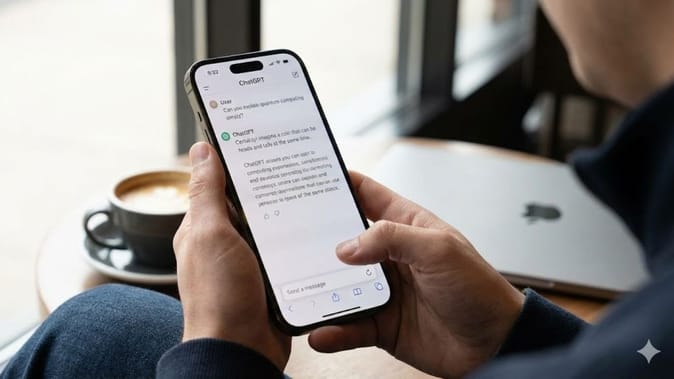 ChatGPT Personal Context Tool: OpenAI એ રોલ આઉટ કર્યું મોટું ફીચર, હવે તમારી જૂની વાતો યાદ રાખીને જ જવાબ આપશે ChatGPT, જાણો કયા યુઝર્સને થશે ફાયદો 1 chatgpt iphone 8a8a6b125fa3a3382a0e7cf5bc5400c5