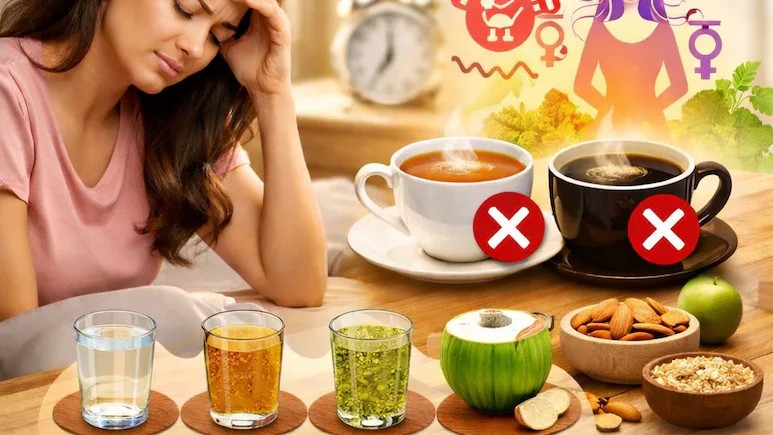 Tea Empty Stomach Side Effects: સવારની ચા બની શકે છે હોર્મોન્સની દુશ્મન! મહિલાઓ સાવધાન: ખાલી પેટે કેફીન પીતા પહેલા વાંચો આ ચેતવણી, નહીં તો પીરિયડ્સ અને વજનમાં થશે ગરબડ 1 qslny7ev