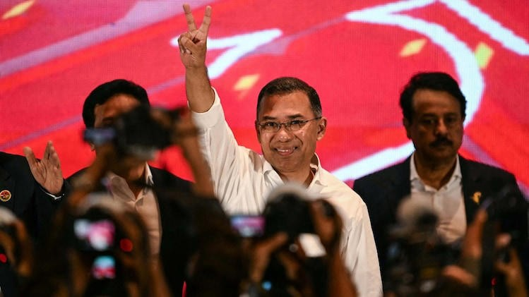 Tarique Rahman Oath Ceremony 2026: તારિક રહેમાનના શપથ ગ્રહણ આજે: ચાર વર્ષની ઉંમરે જેલથી બાંગ્લાદેશના PM સુધી, 'ડાર્ક પ્રિન્સ'ની રાજકીય સફર 1 51h3fn7k