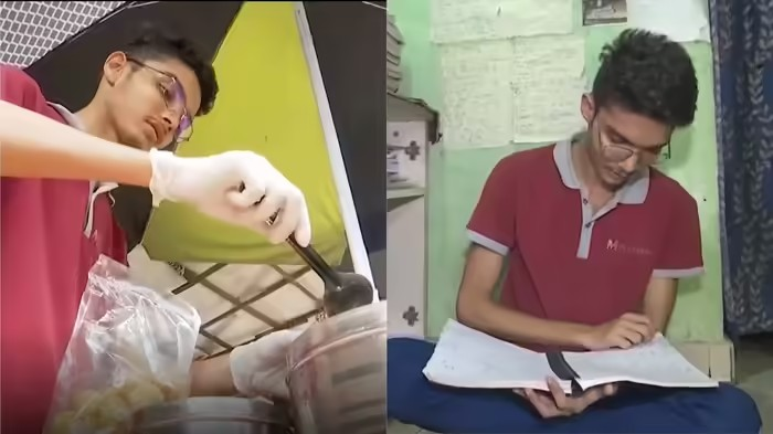 Harsh Gupta IIT Success Story: સંઘર્ષની મિશાલ: 11માં ધોરણમાં ફેલ થયા પછી પિતા સાથે પાણીપુરી વેચી, હવે IIT રૂરકીમાં મેળવ્યું એડમિશન! 1 aayzz2rn
