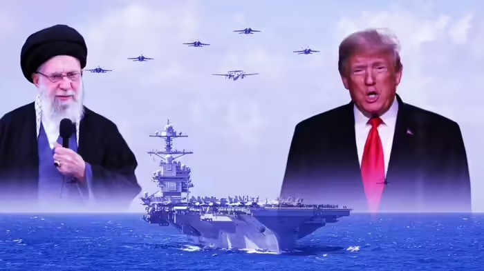 Trump Iran Armada Threat: મિડલ ઈસ્ટમાં ટ્રમ્પનો 'આર્મડા' પાવર: ઈરાનને પરમાણુ ડીલ માટે છેલ્લી વોર્નિંગ; જાણો યુદ્ધના વાદળો વચ્ચેની નવી કૂટનીતિ! 1 c6vi9kvk