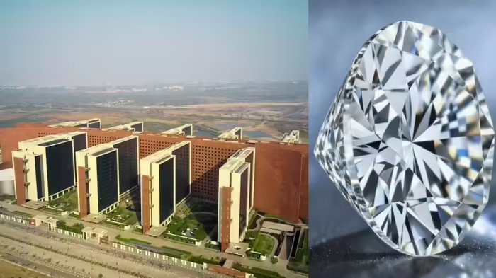 Surat Diamond Bourse News: પેન્ટાગોનને પાછળ છોડનારી દુનિયાની સૌથી મોટી ઓફિસ બિલ્ડિંગ 'સુરત ડાયમંડ બોર્સ'માં કેટલા શોરૂમ ખુલી ગયા? 1 ey9nhkvj