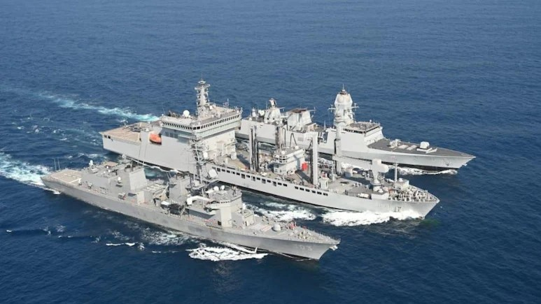 Indian Navy MILAN 2026: હિંદ મહાસાગરમાં દેખાયો ભારતનો જોરદાર દમ, MILAN 2026 માં ભારતીય જંગી જહાજોનો જલવો 1 h055rd85
