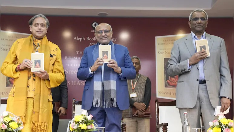 Shashi Tharoor New Book Launch: શશિ થરૂરની કલમે સંત શ્રી નારાયણ ગુરુની ગાથા, ઉપરાષ્ટ્રપતિએ પુસ્તક વિમોચન કરી કોંગ્રેસ સાંસદના કર્યા દિલ ખોલીને વખાણ 1 id3o6879
