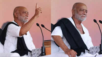 Morari Bapu on PoK Map: અમેરિકાએ ભારતનો નવો નકશો જાહેર કર્યો: POK અને અક્સાઈ ચીનને ભારતનો અભિન્ન હિસ્સો ગણાવ્યા, મોરારી બાપુએ વ્યક્ત કરી ખુશી 1 morari bapu ram katha