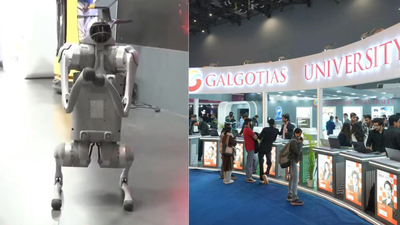 AI Summit Robot Controversy: AI સમિટમાં ગલગોટિયા યુનિવર્સિટીએ 'મેડ ઇન ચાઇના' રોબોડોગને પોતાનો ગણાવતા થયો ભારે હોબાળો, જાણો શું છે આખો વિવાદ! 1 pic 36