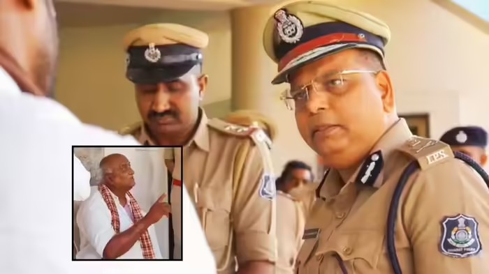 IPS Ajay Chaudhary Kutch Visit: ખુરશી છોડીને દિવ્યાંગ ફરિયાદી પાસે પહોંચ્યા ADGP અજય ચૌધરી, કચ્છના પોતાના પહેલા પ્રવાસમાં આપ્યો મોટો મેસેજ 1 sd46vwai
