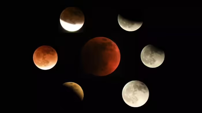 Total Lunar Eclipse 2026: આકાશમાં રચાશે 'બ્લડ મૂન'નો અદભૂત નજારો, ૩ માર્ચે પૃથ્વીના પડછાયામાં લાલચોળ ચમકશે ચંદ્ર 1 u8u3m94a