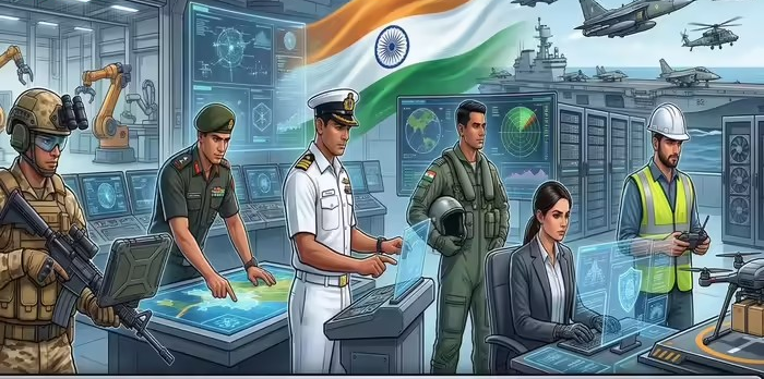 Indian Armed Forces Vision 2047: વિઝન 2047: ભારતીય સશસ્ત્ર દળોમાં પ્રાઇવેટ સેક્ટરના લોકો, નવી અગ્નિવીર સ્કીમ, ડ્રોન-ડેટા ફોર્સની રચના 1 75pbaia8