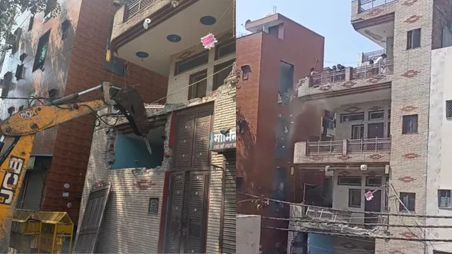 Uttam Nagar Tarun Murder Case Delhi: ઉત્તમ નગર તરુણ હત્યાકાંડ: આરોપી અમરુદ્દીનના ગેરકાયદે મકાન પર ચાલ્યું બુલડોઝર, મહિલા આરોપીઓ હજુ પણ પકડથી દૂર 1 gmdlgmmn