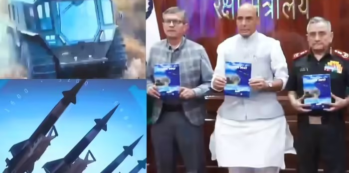 Rajnath Singh CDS Meeting: ઈરાન-US યુદ્ધ વચ્ચે સંરક્ષણ મંત્રી રાજનાથ સિંહે CDS અનિલ ચૌહાણ સાથે કરી બેઠક, શું છે કારણ? 1 tm0a77lf