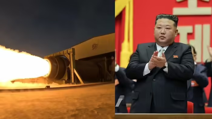 North Korea Conducts Engine Test For Missile: ઈરાન યુદ્ધ વચ્ચે કિમ જોંગ ઉને વધારી ટ્રમ્પની ટેન્શન, હાઈ-થ્રસ્ટ મિસાઈલ એન્જિનનું કર્યું ટેસ્ટ, અમેરિકા સુધી માર કરવા સક્ષમ 1 vscmh9wc