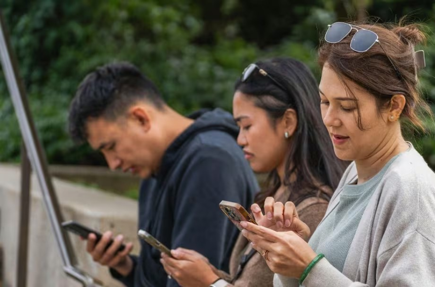 Digital Aging Screen Addiction Health