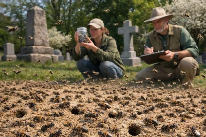 New York Cemetery Miner Bees