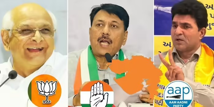 Gujarat Local Body Election: ગુજરાતના ચાર મહાનગરોમાં પ્રતિષ્ઠાનો જંગ જામ્યો, જ્યાં ભાજપના ગઢને ગાબડું પાડવા કોંગ્રેસ અને ‘આપ’ એ એડીચોટીનું જોર લગાવ્યું, અને રવિવારે જનતા તેનો ફેંસલો કરશે 1 Gujarat Local Body Election