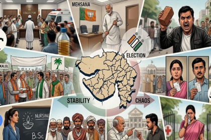 Gujarat Local Body Election Drama