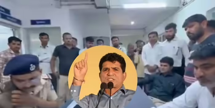 Isudan Gadhvi Arrest Gujarat: ખંભાળિયામાં ઇસુદાન ગઢવીની ધરપકડ, પોલીસની કામગીરીમાં અવરોધનો આરોપ, કેજરીવાલે ભાજપ સરકાર પર સાધ્યું નિશાન 1 ddg28tju