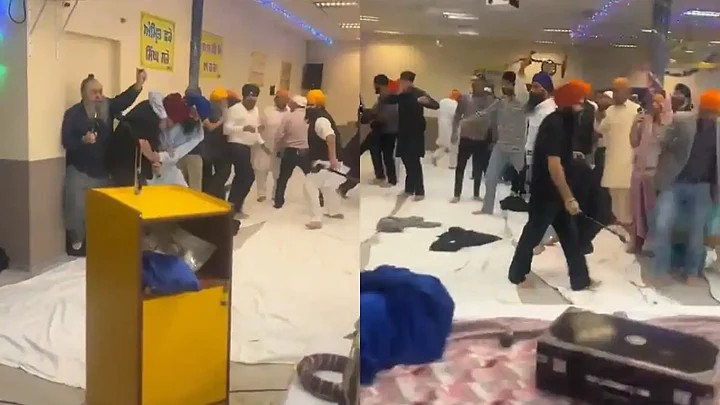 Germany Gurdwara Clash Violence: જર્મનીના ડુઈસબર્ગમાં શીખોના બે જૂથો વચ્ચે ભીષણ અથડામણ, કૃપાણ અને પેપર સ્પ્રે સાથે હુમલો થતા ૧૧ લોકો લોહીલુહાણ, જાણો શું છે વિવાદનું મૂળ કારણ 1 Germany Gurdwara Clash Violence