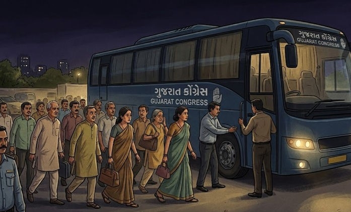 Rajkot Congress Candidate Safety: રાજકોટમાં ચૂંટણી પૂર્વે 'રિસોર્ટ પોલિટિક્સ'નો પ્રારંભ 1 Rajkot Congress Candidate Safety