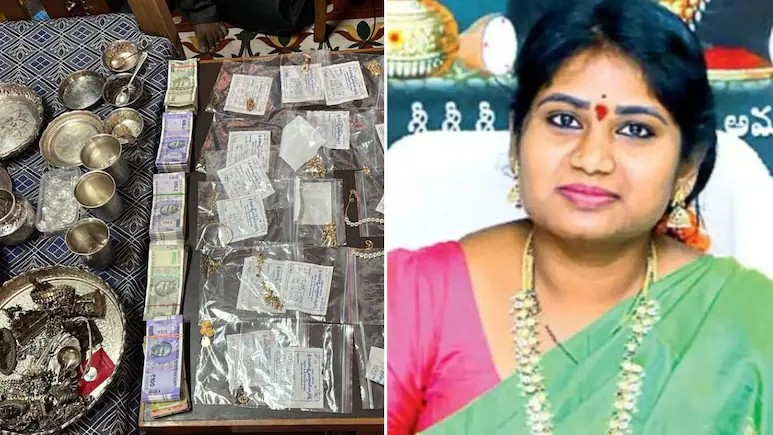 Vijayawada ACB Asset Seizure: સોનું, ચાંદી, ફ્લેટ અને અનેક ગાડીઓ જપ્ત... વિજયવાડામાં સરકારી અધિકારીની કરોડોની ગેરરીતિનો ખુલાસો 1
