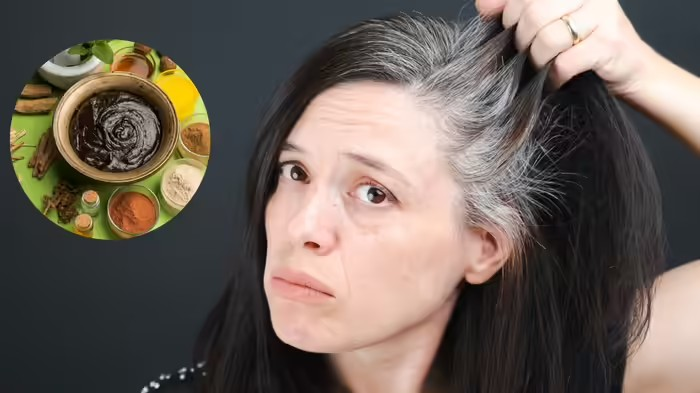 Ayurvedic Hair Care Premature Greying: સફેદ વાળ ફરી થશે કાળા? જાણો શું કહે છે આયુર્વેદ અને કઈ જડીબુટ્ટીઓ છે વાળ માટે આશીર્વાદ સમાન 1 Ayurvedic Hair Care Premature Greying