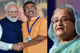 Sheikh Hasina Congratulates Suvendu