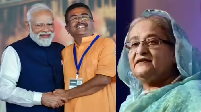 Sheikh Hasina Congratulates Suvendu: બંગાળમાં બની બીજેપી સરકાર, શુભેન્દુ અધિકારી નવા સીએમ તો શું બોલ્યા બાંગ્લાદેશના પૂર્વ પીએમ શેખ હસીના 1 Sheikh Hasina Congratulates Suvendu